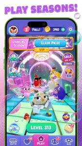 Angry Birds Dream Blast v1.81.0 MOD APK (Unbegrenzte Herzen/Münzen) 4